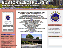 Tablet Screenshot of bostonelectrolysis.com